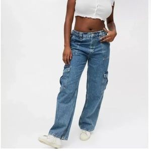 BDG skate jeans in medium blue size 24.